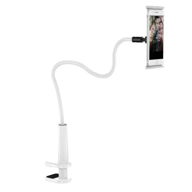 Tablet & Phone Stand Flexible 360° Gooseneck Clamp Mount