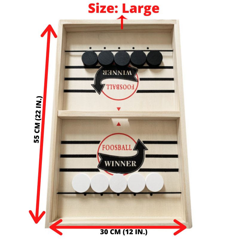 Tabletop Dexterity Game Wooden Portable Two Player