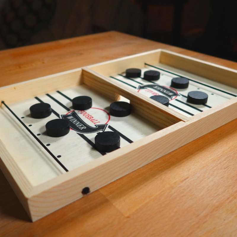 Tabletop Dexterity Game Wooden Portable Two Player