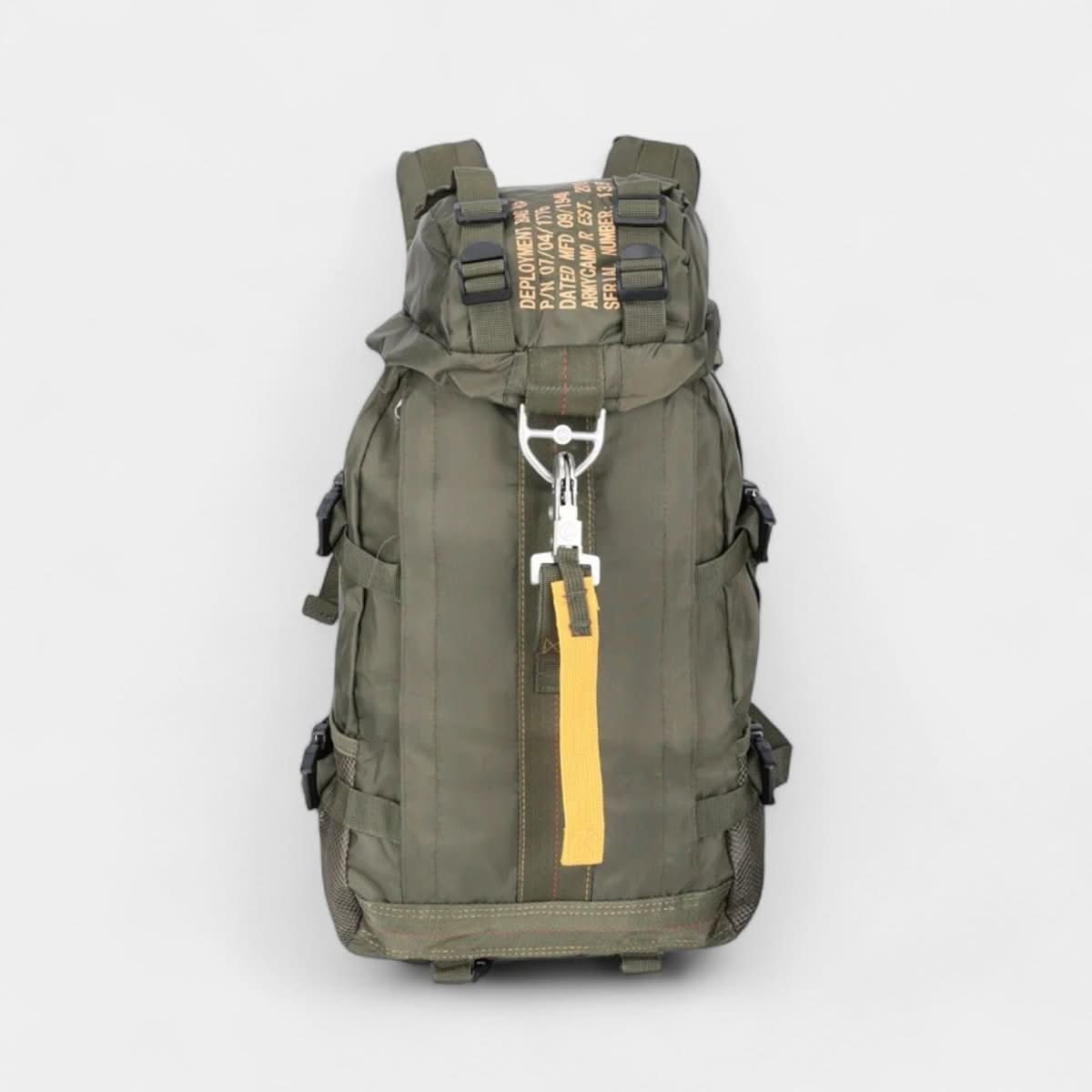 Tactical Backpack 30L Water-Repellent Nylon 10 Compartments