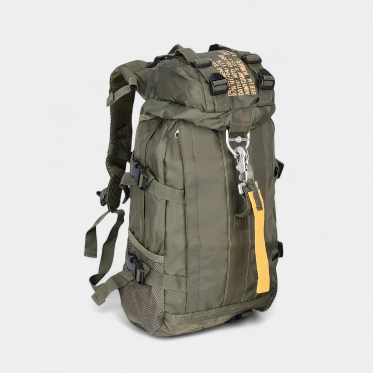 Tactical Backpack 30L Water-Repellent Nylon 10 Compartments