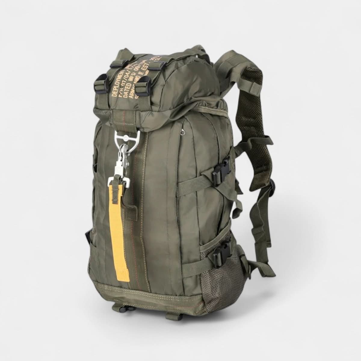Tactical Backpack 30L Water-Repellent Nylon 10 Compartments