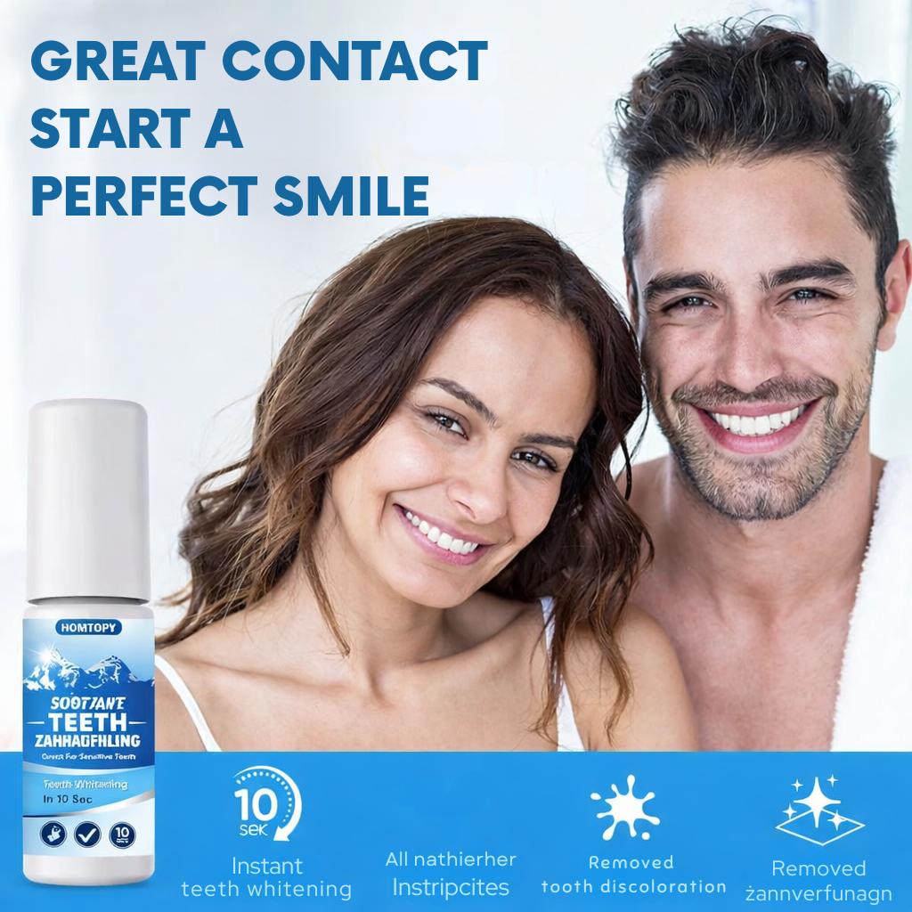 Teeth Whitening Pen Peroxide-Free Instant Brightening