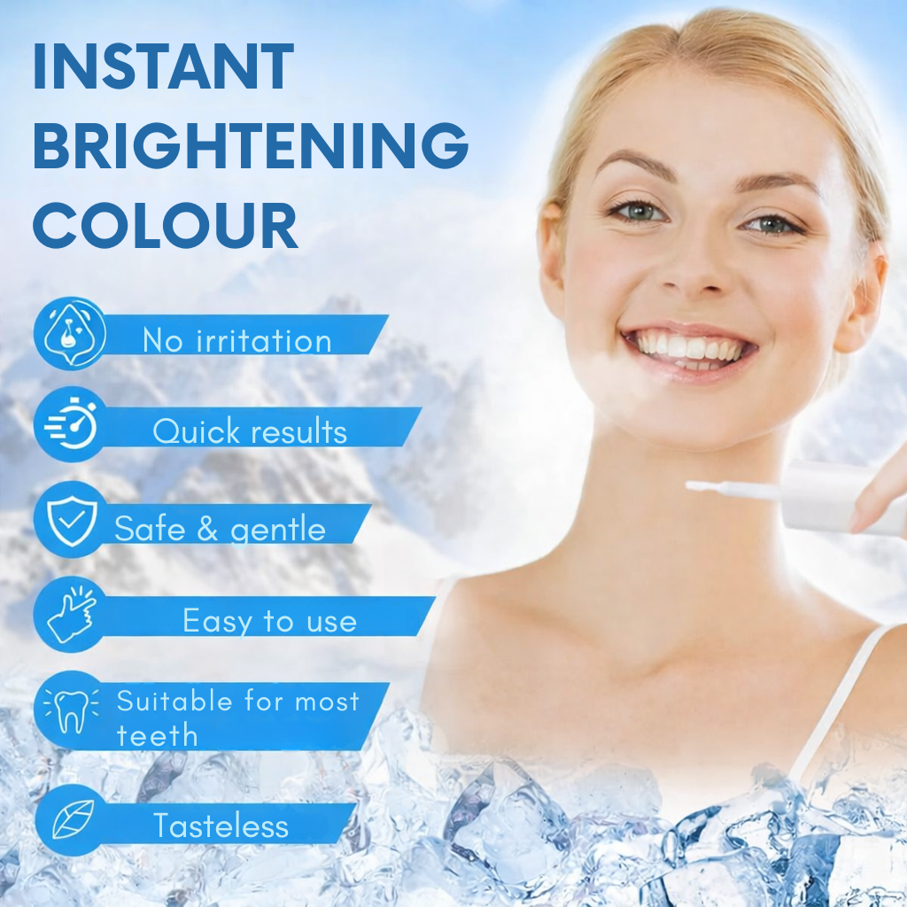 Teeth Whitening Pen Peroxide-Free Instant Brightening