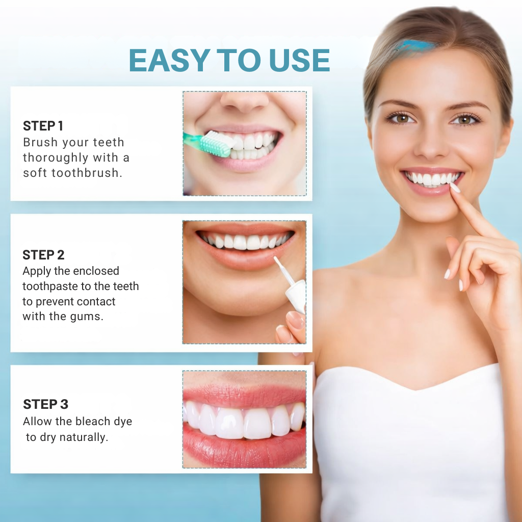 Teeth Whitening Pen Peroxide-Free Instant Brightening