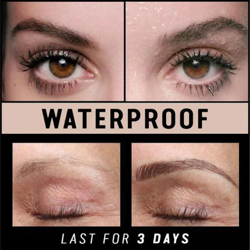 Temporary Eyebrow Tattoos Microblading Effect Peel And Stick Waterproof