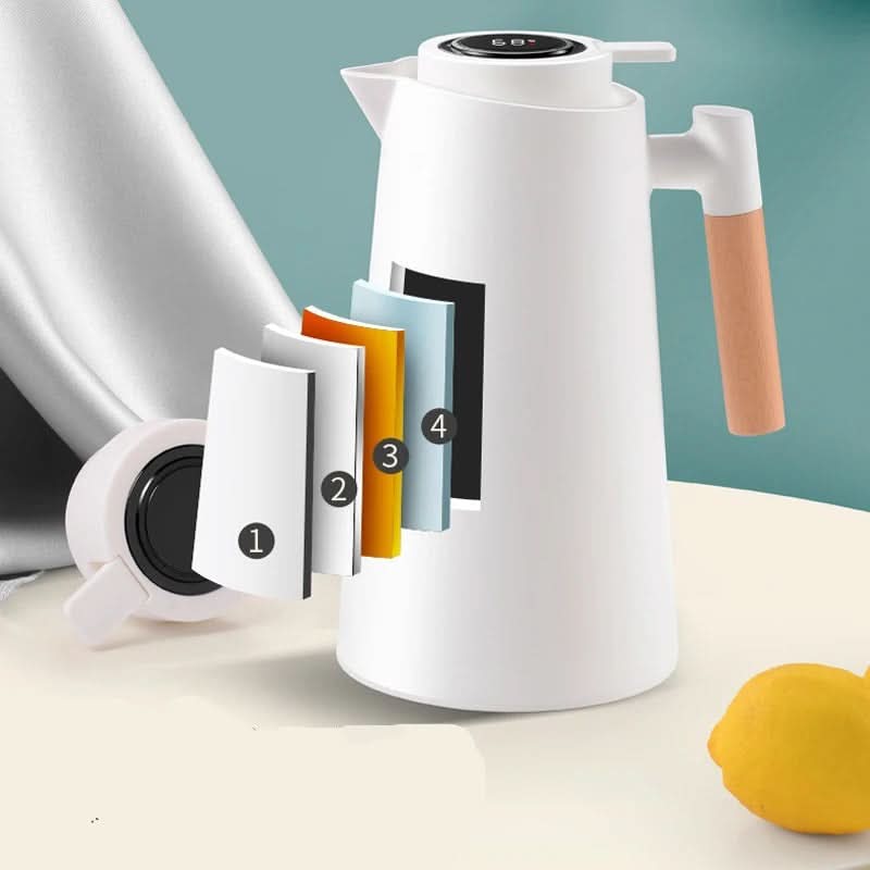 Thermos Flask Vacuum-Insulated Digital Temperature Display 1 L