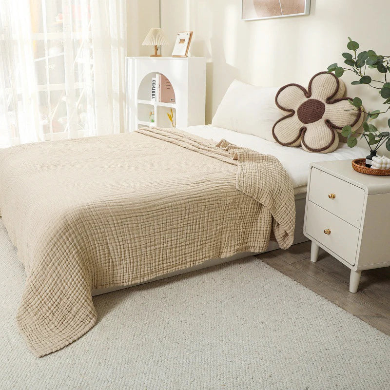 Throw Blanket 6-Layer Muslin 100% Cotton