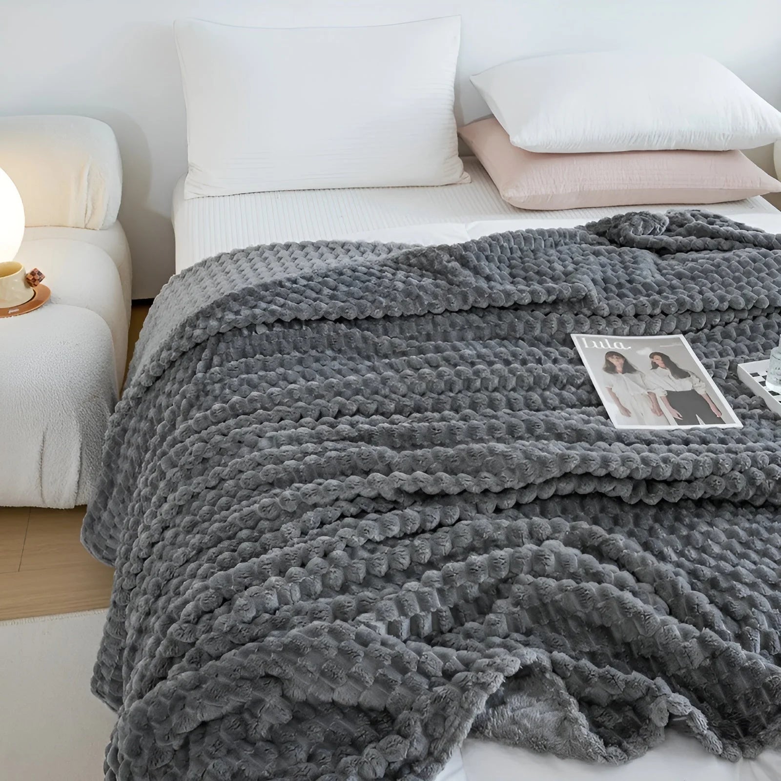 Throw Blanket Microfiber Super Soft Machine Washable
