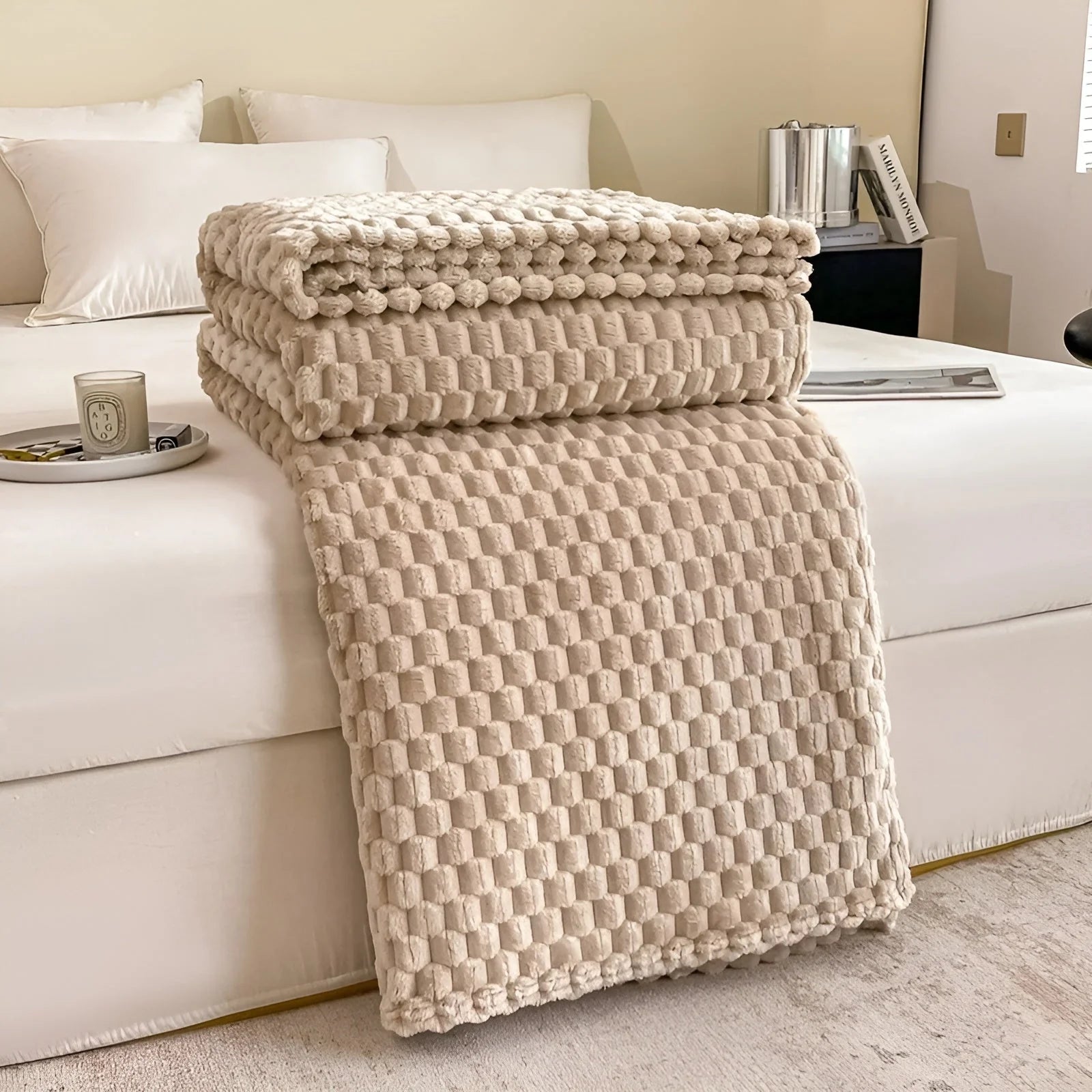 Throw Blanket Microfiber Super Soft Machine Washable