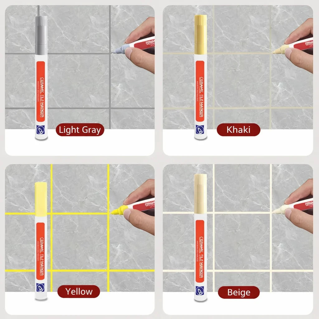 Tile Grout Pen Quick Drying Waterproof Mold Resistant