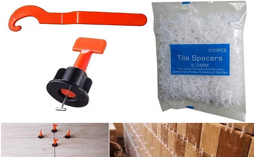 Tile Leveling System Reusable Stainless Steel Pins 50 Pack