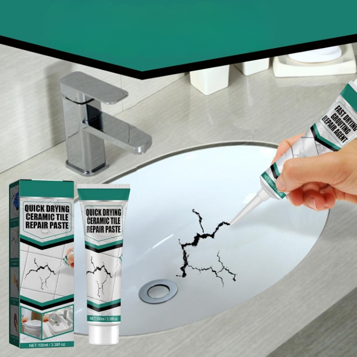 Tile Repair Kit Fast-Drying & Waterproof 100 ml
