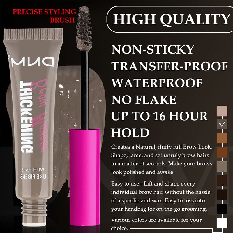 Tinted Eyebrow Gel Buildable & Thickening 16-Hour Wear