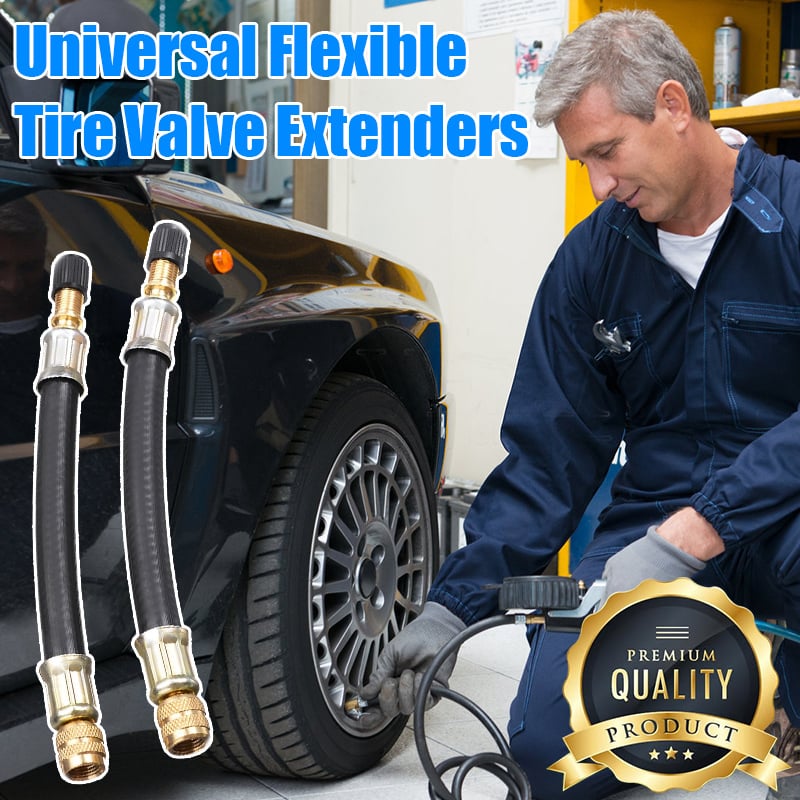 Tire Valve Extension Copper Airtight Seal Universal Fit