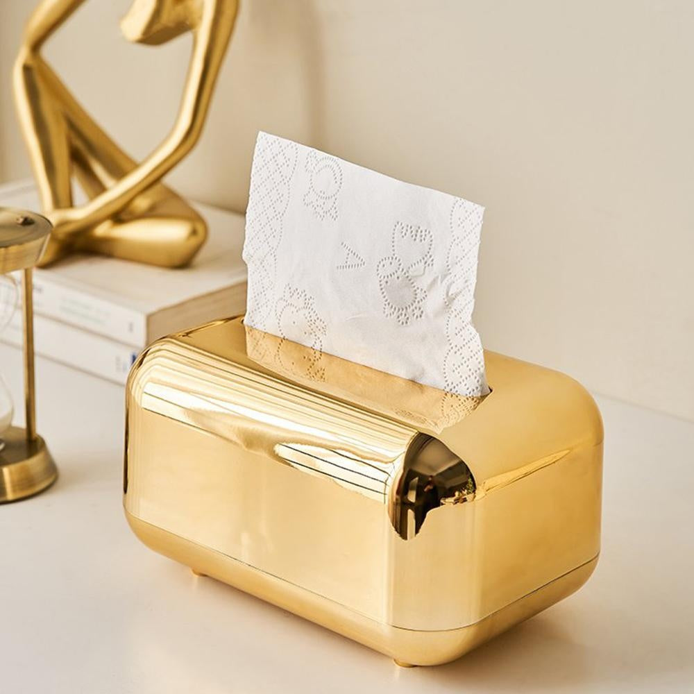 Tissue Box Automatic Spring Lift Non-Slip Base