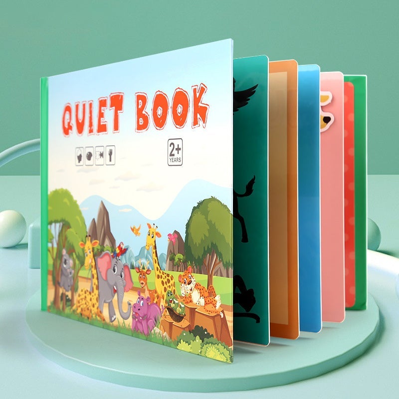 Toddler Activity Book Motor Skills Water-Resistant Pages