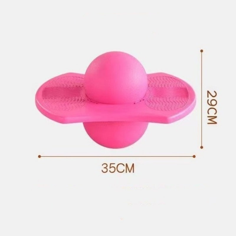 Toddler Hopper Ball Non-Slip Platform Removable Foam Handles