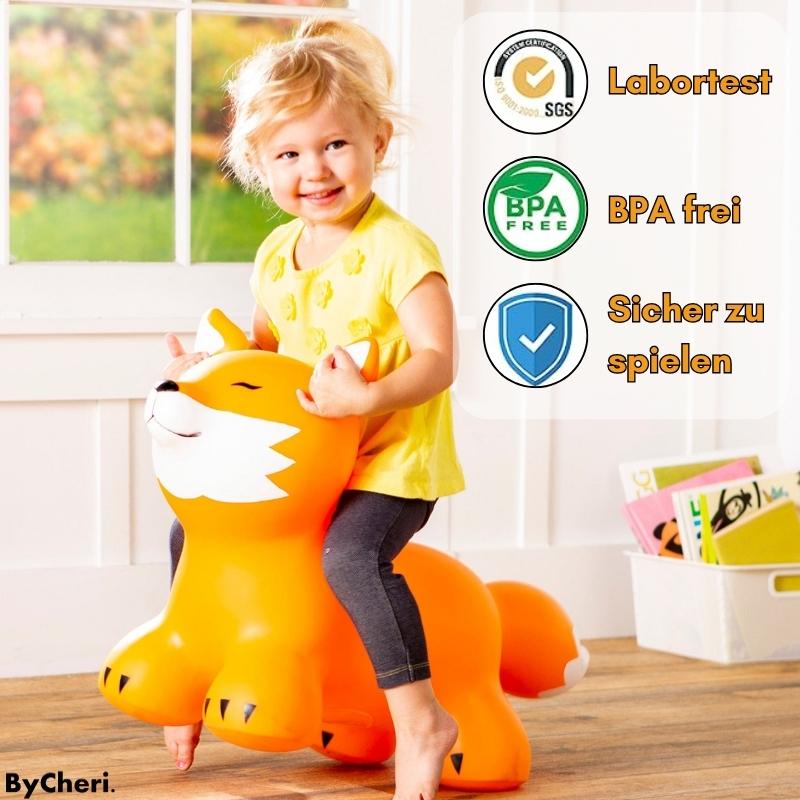 Toddler Inflatable Animal Hopper Durable PVC 150 Pounds