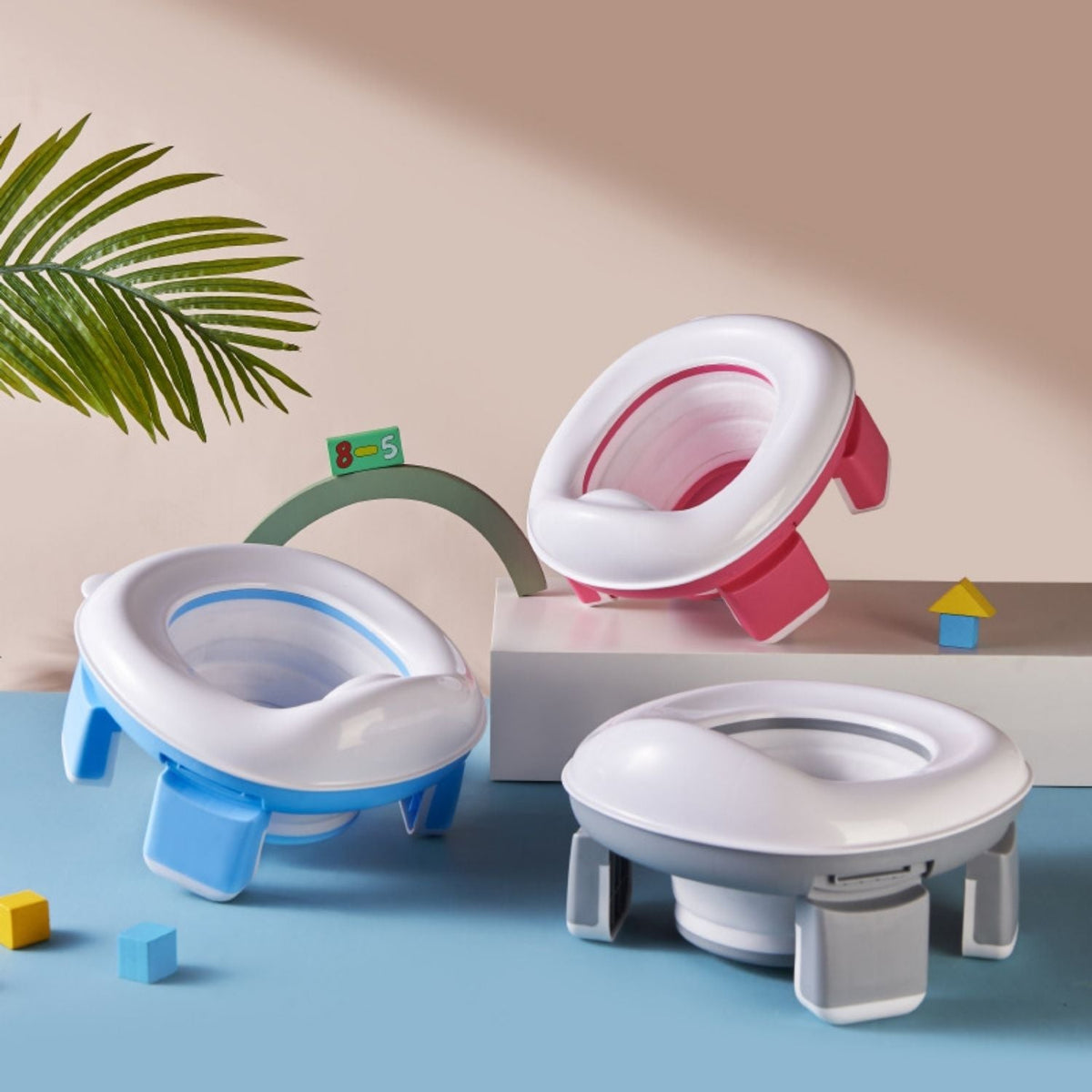 Toddler Travel Potty Foldable Lightweight Seat Attachment