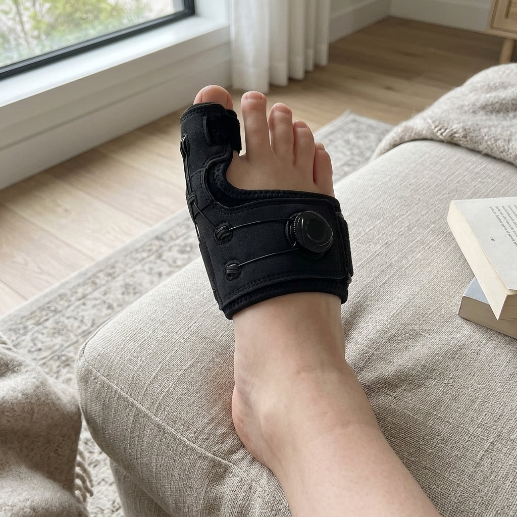 Toe Splint Adjustable Twist Closure Steel Wire Reinforced