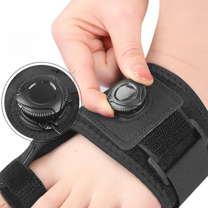 Toe Splint Adjustable Twist Closure Steel Wire Reinforced