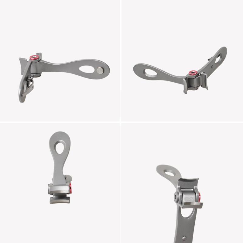 Toenail Clipper Reinforced Grip Curved Stainless Steel 15mm Opening