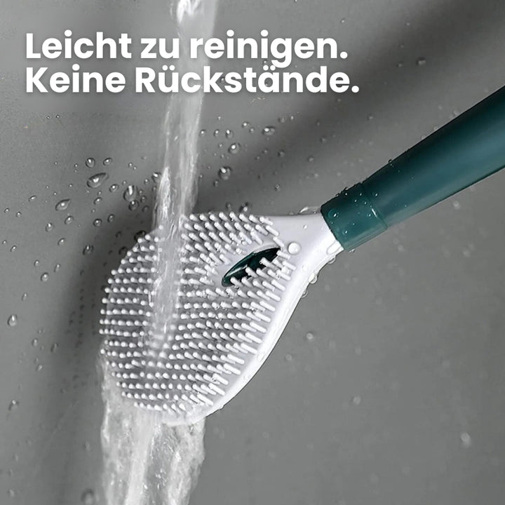 Toilet Brush Integrated Spray Flexible Head Ventilated Holder
