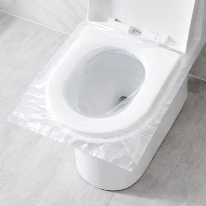 Toilet Seat Covers Double-Layer Biodegradable Pack of 50