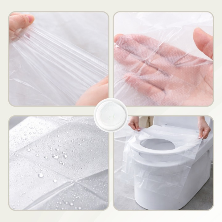 Toilet Seat Covers Double-Layer Non-Slip Biodegradable
