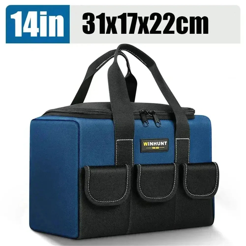 Tool Bag Self-Standing Waterproof Oxford Multi-Compartment
