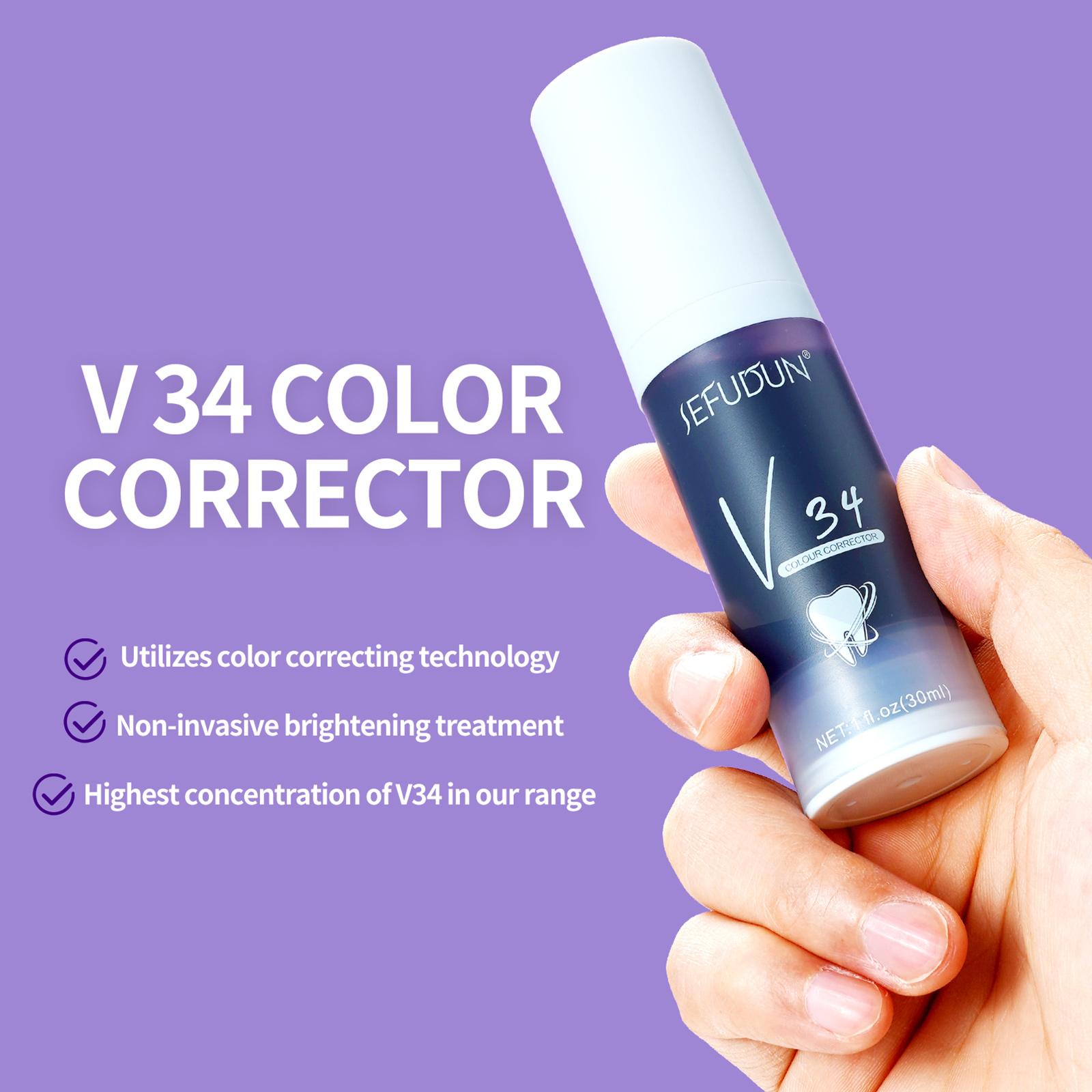 Toothpaste Violet Tone Neutralizer Baking Soda & Plant Extracts