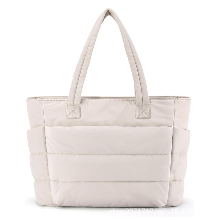 Tote Bag Padded Quilted Ultralight & Spacious
