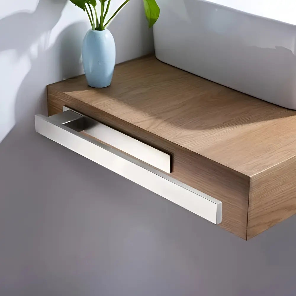Towel Holder No-Drill Adhesive Brushed Stainless Steel