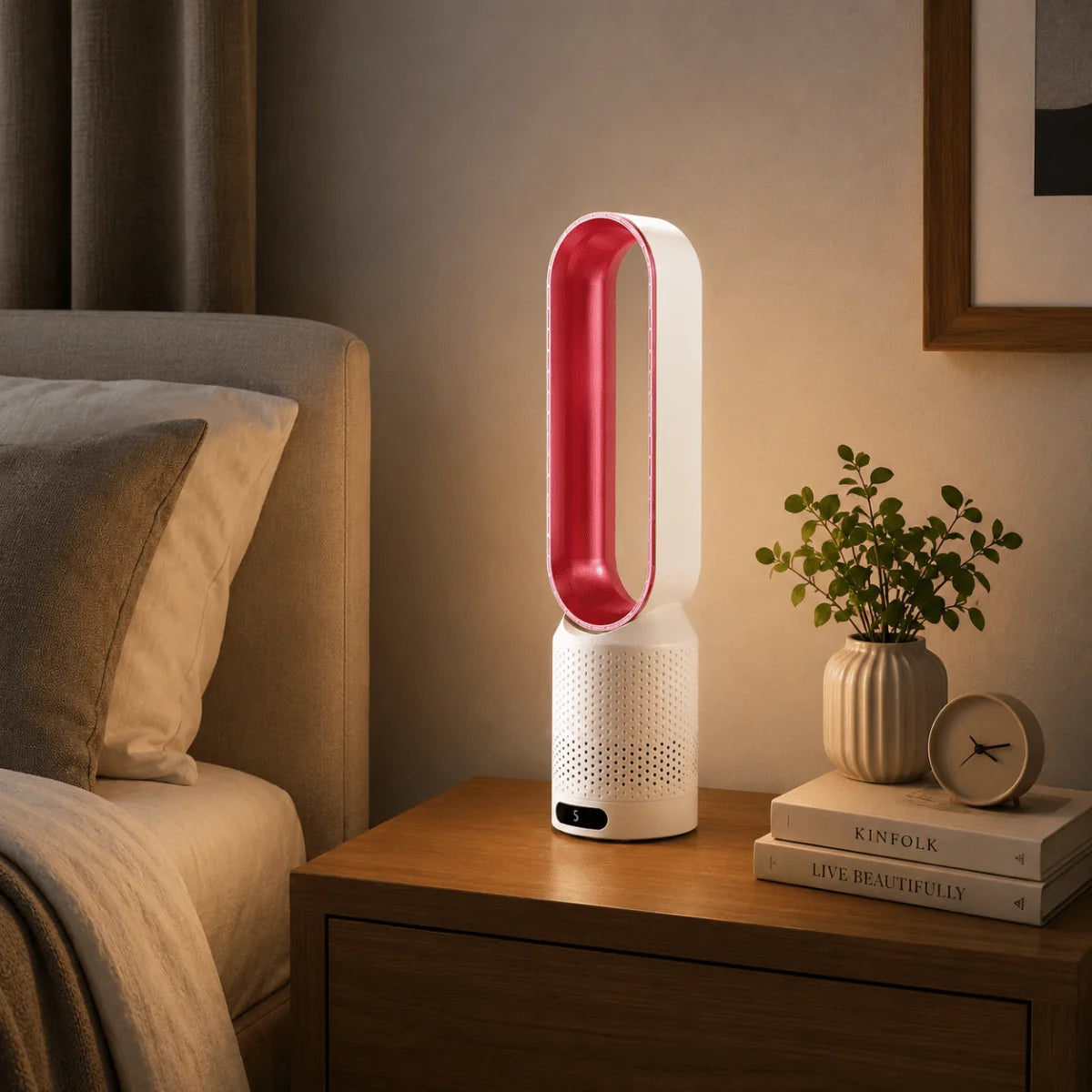 Tower Fan Bladeless 3-in-1 Digital Display