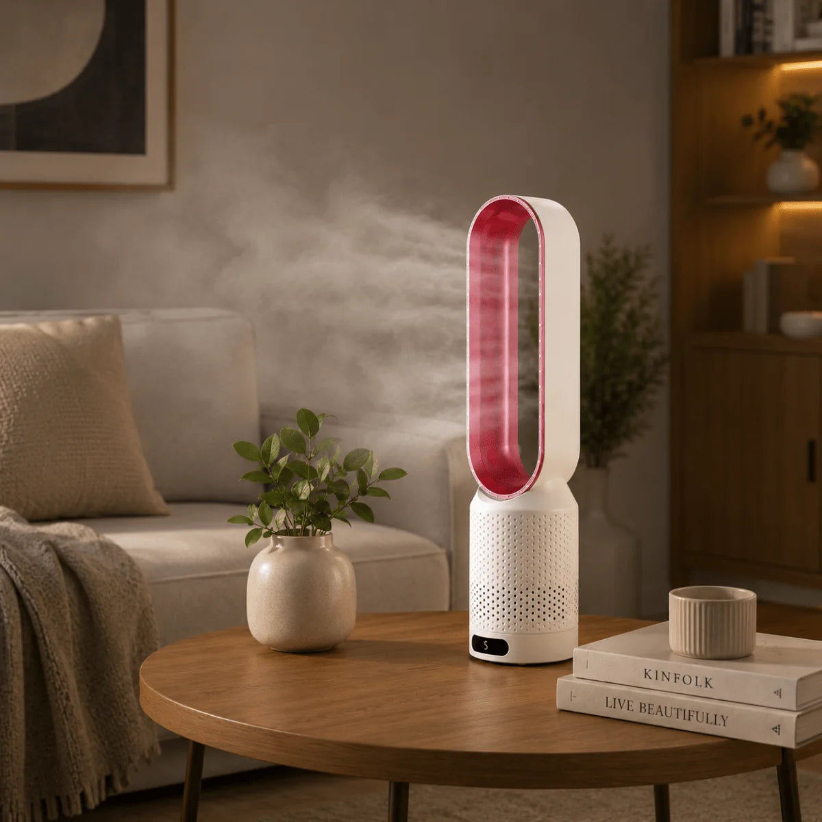 Tower Fan Bladeless 3-in-1 Digital Display