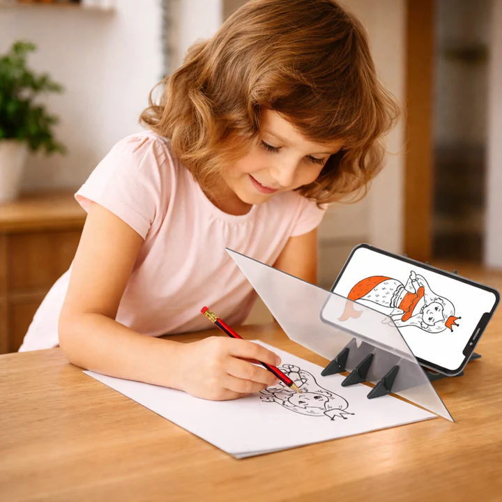 Tracing Board 45 Degree Acrylic Plate & Smartphone Holder