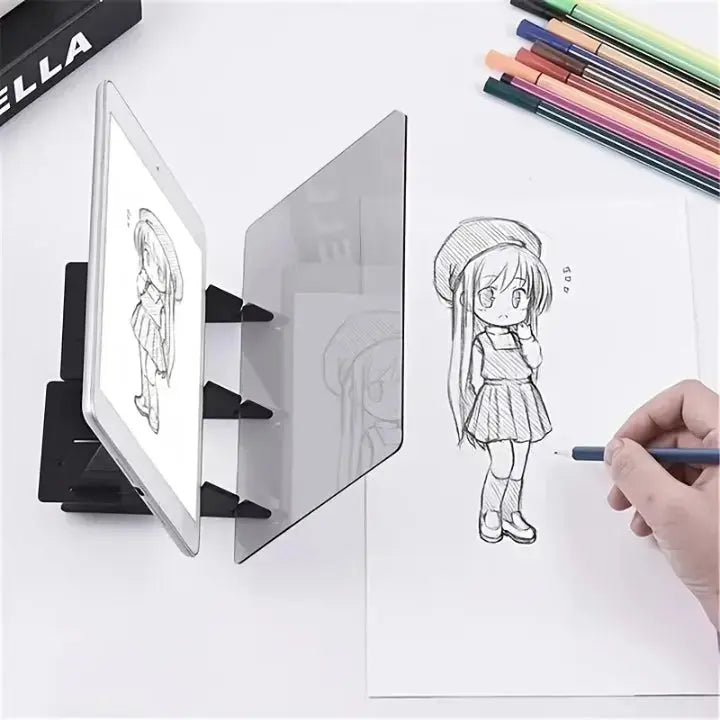 Tracing Reflector Smartphone & Tablet Clear PMMA Lens