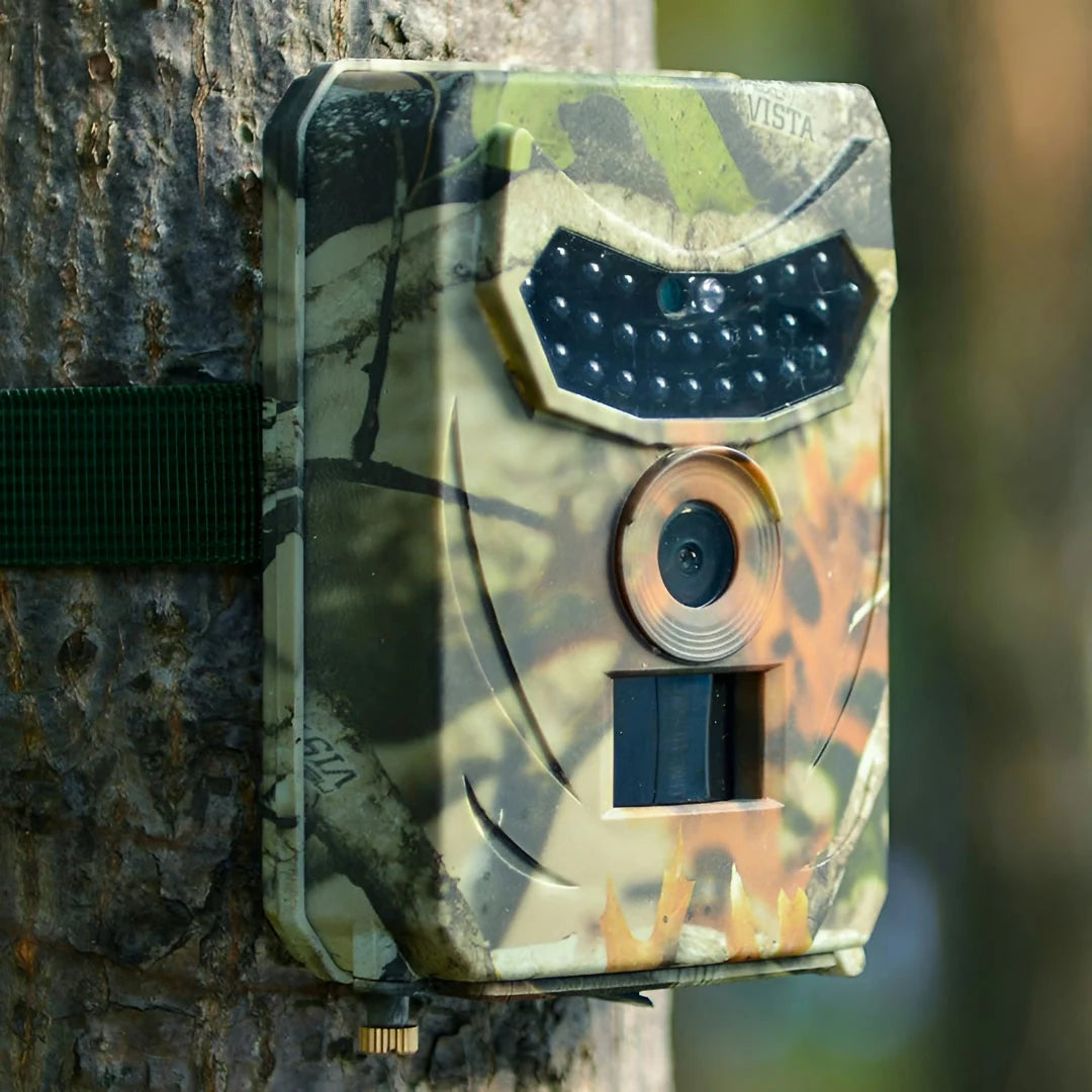 Trail Camera Motion-Activated Full HD Night Vision