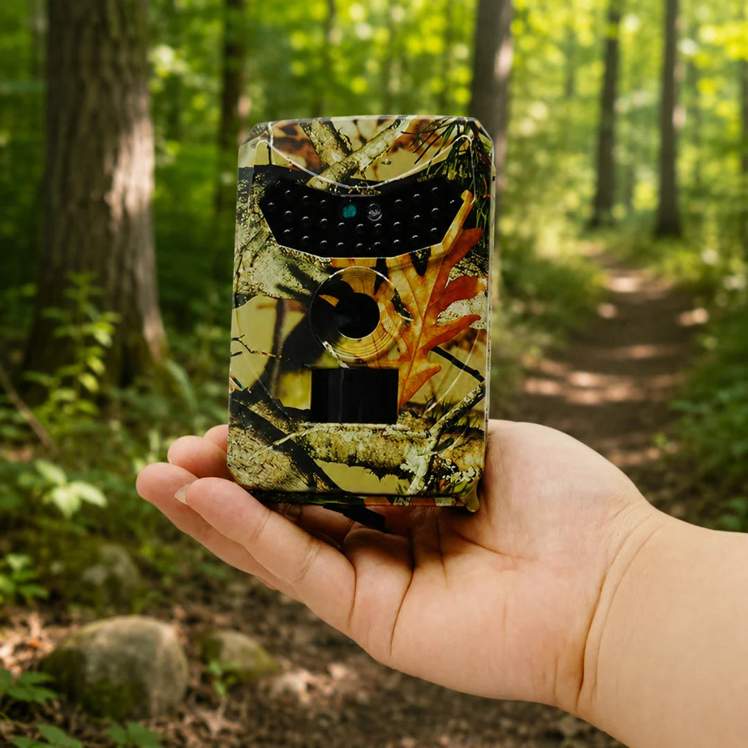 Trail Camera Motion-Activated Full HD Night Vision