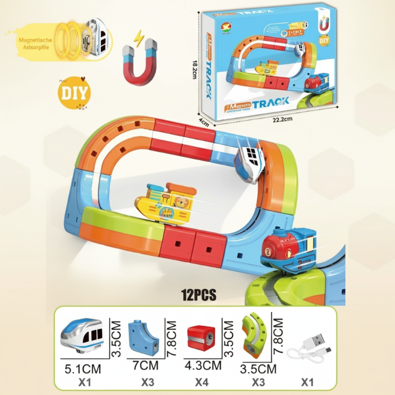 Train Set Anti-Gravity Magnetic Electric Engine