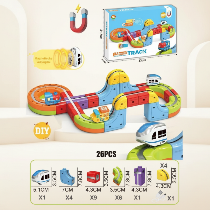Train Set Anti-Gravity Magnetic Electric Engine
