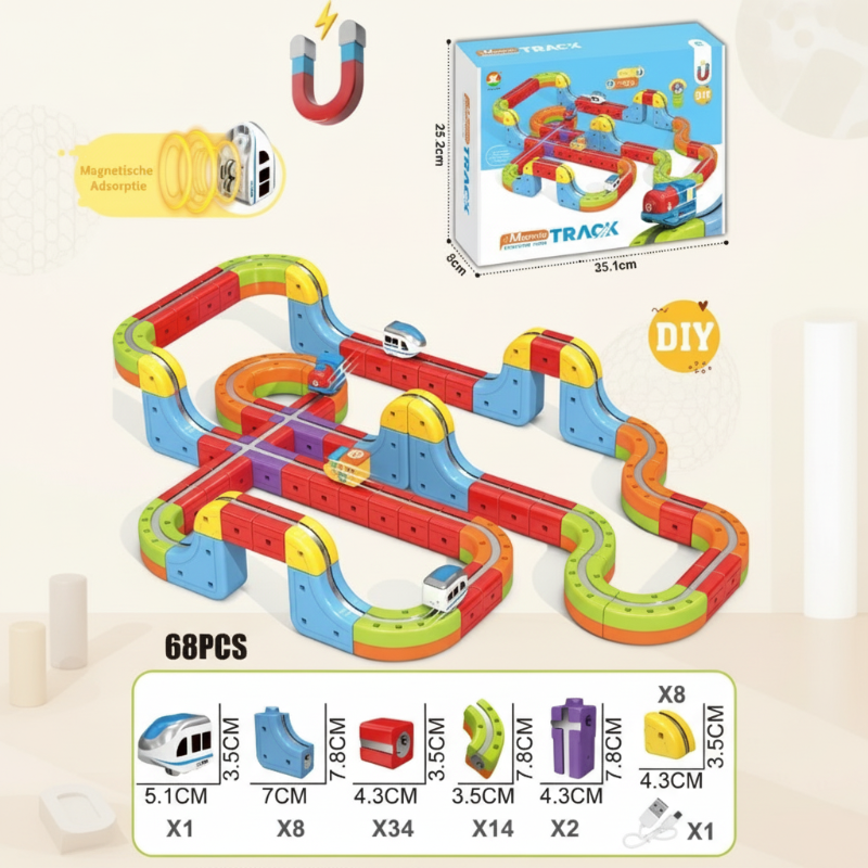 Train Set Anti-Gravity Magnetic Electric Engine