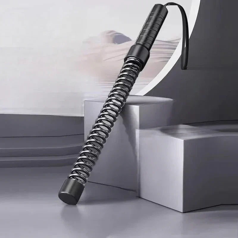 Training Ropes Weighted Steel Springs Leather Handles