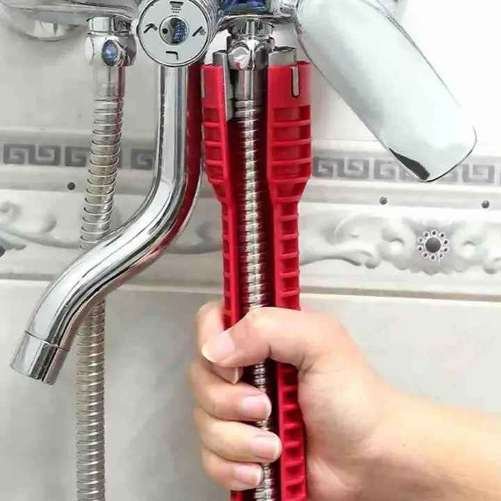 Trap Wrench Slim Long Reach Includes Adapters