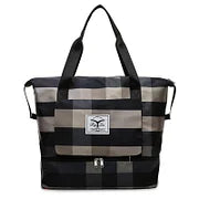 Travel Bag Foldable Space-Saving Zippered Wet Compartment 20-35L