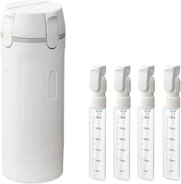 Travel Bottle Set Leak-Proof Push-Button Refillable