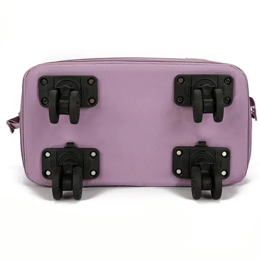 Travel Duffel Bag Expandable & Organized Interior