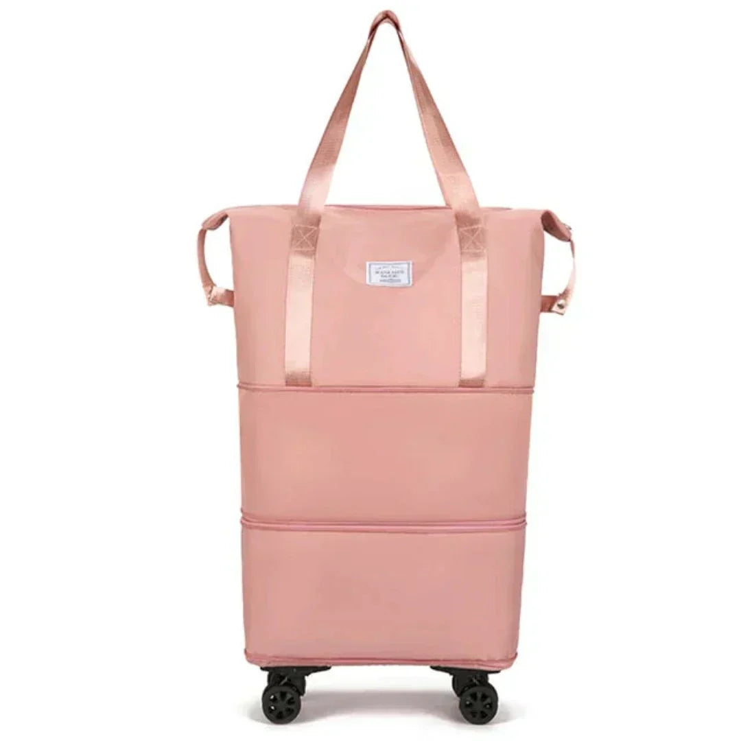 Travel Duffel Bag Expandable & Organized Interior