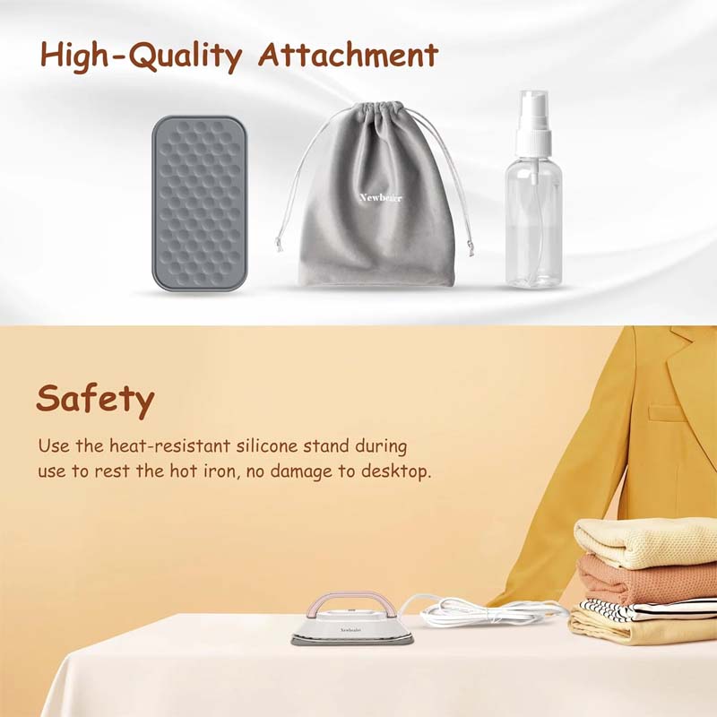 Travel Iron Diamond Ceramic Soleplate Dual Voltage